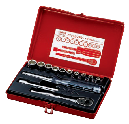 Socket wrench set drive：6.35mm （1/4